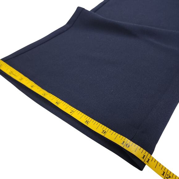 Old Navy Womens Extra High Rise Taylor Wide Leg Trouser Pants Size XXL Tall Navy - Picture 14 of 14